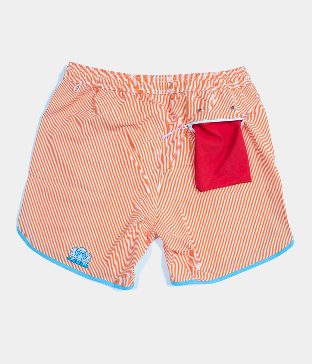 【U LAN】Trunk Punching Label Shorts ten-little-kids-wear-primary-